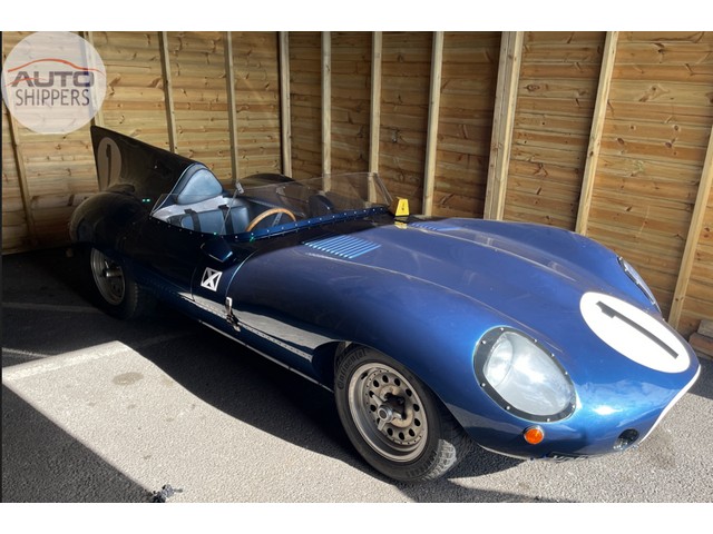 Jaguar D-Type, Container - Hong Kong