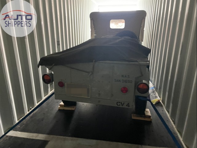 Willys Jeep Trailer, Container - USA