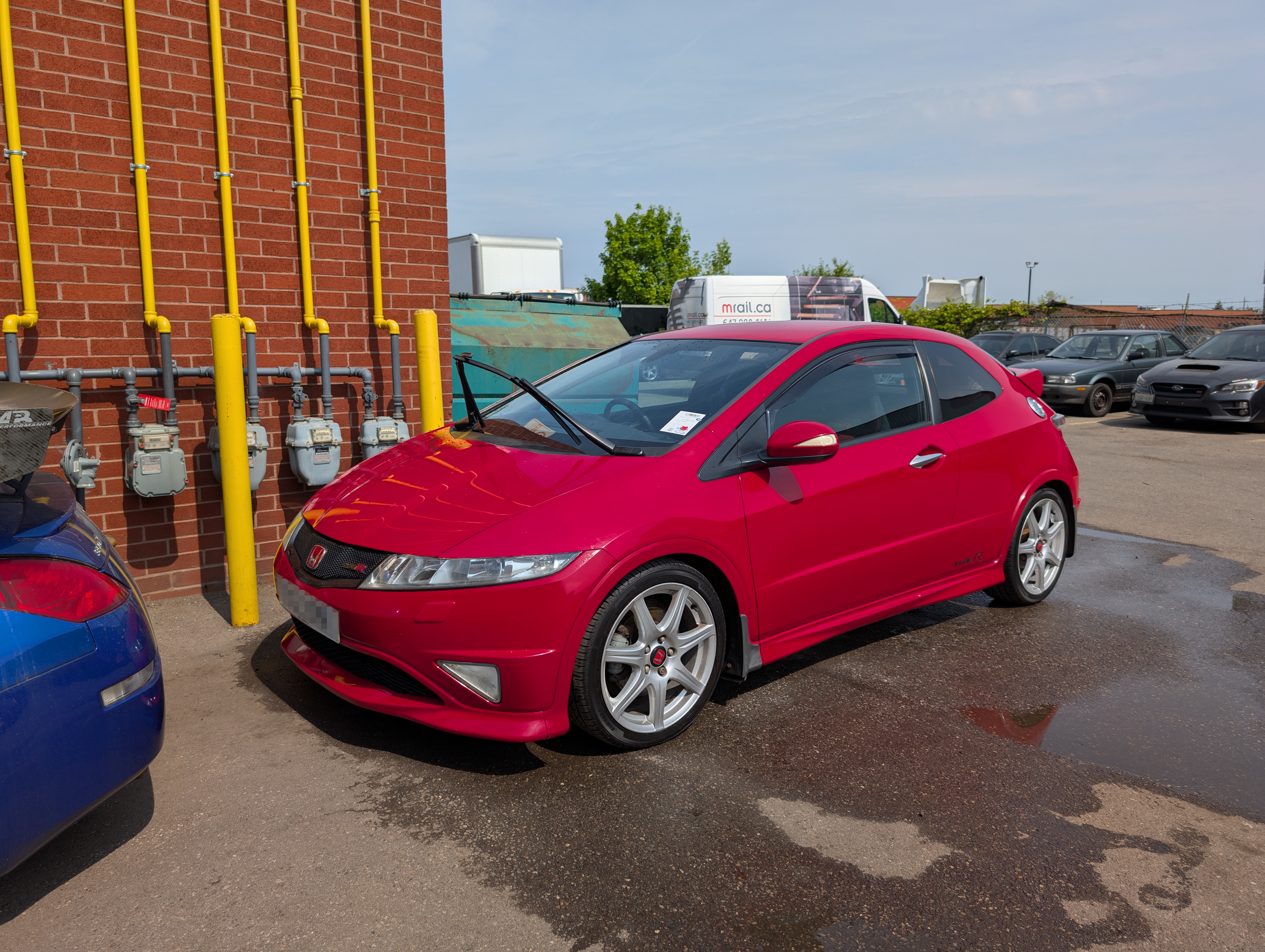 2010 Honda Civic to Halifax, Canada.