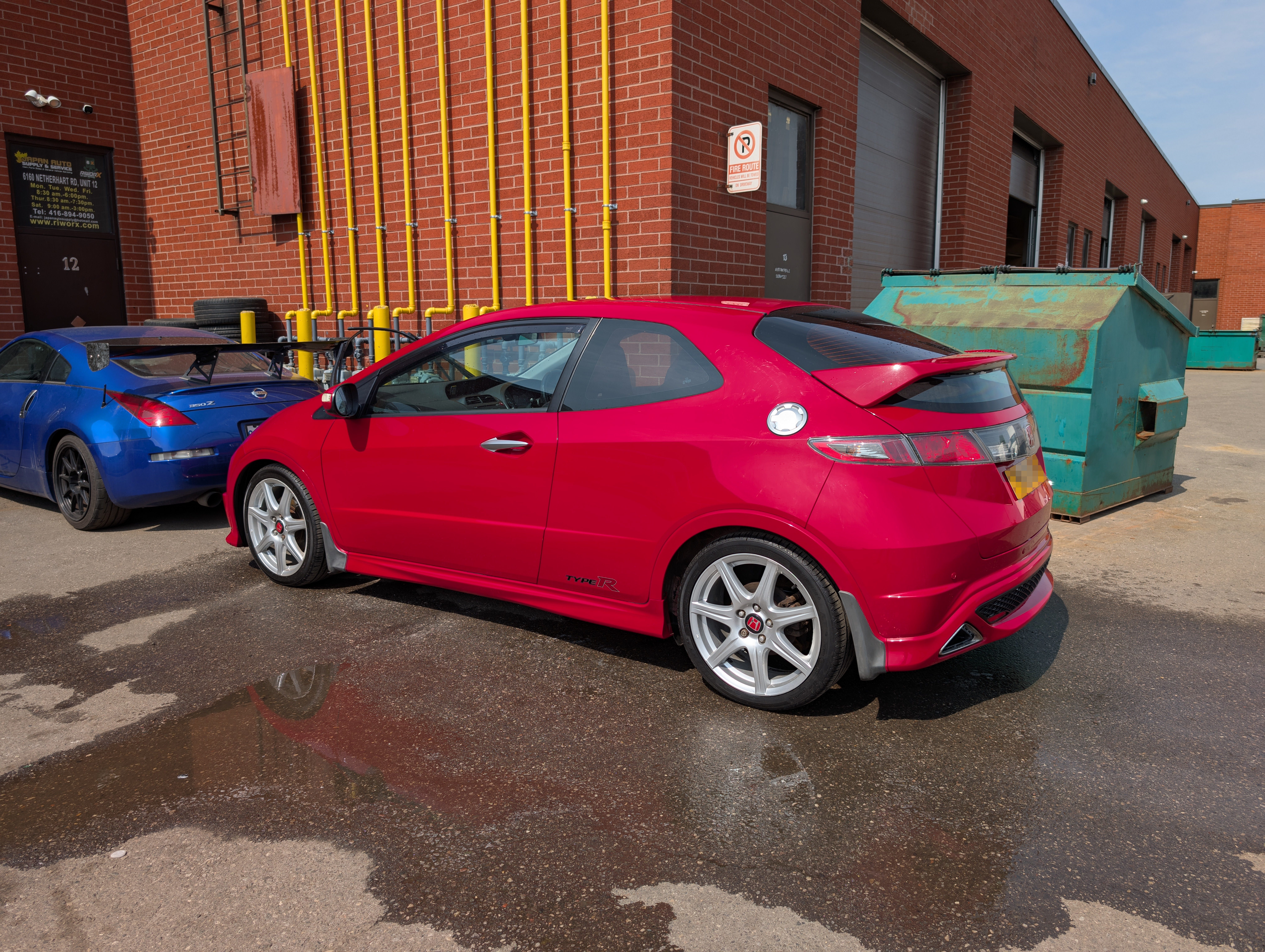 2010 Honda Civic to Halifax, Canada.