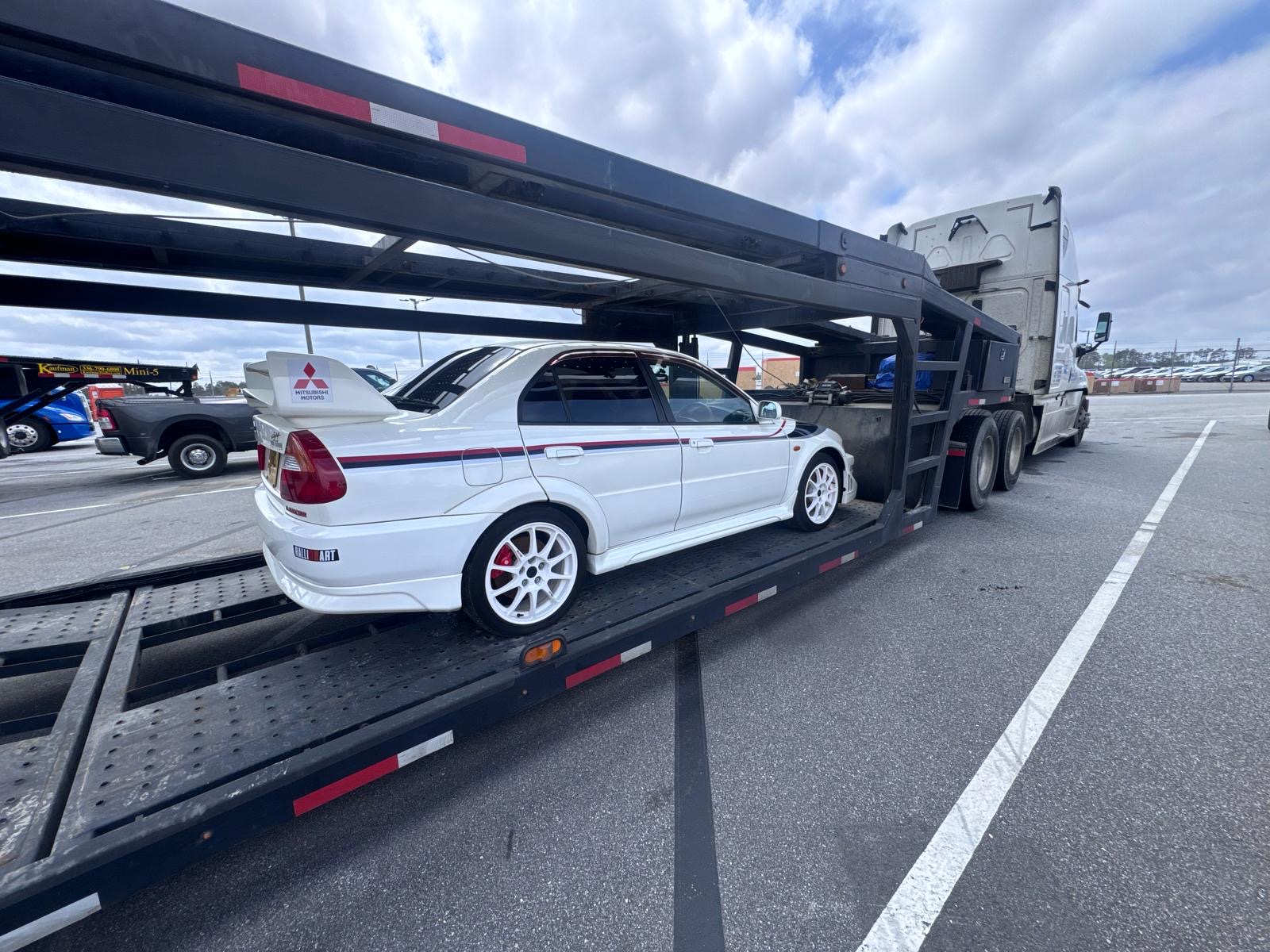 2000 Mitsubishi Lancer Evo to Brunswick, United States.