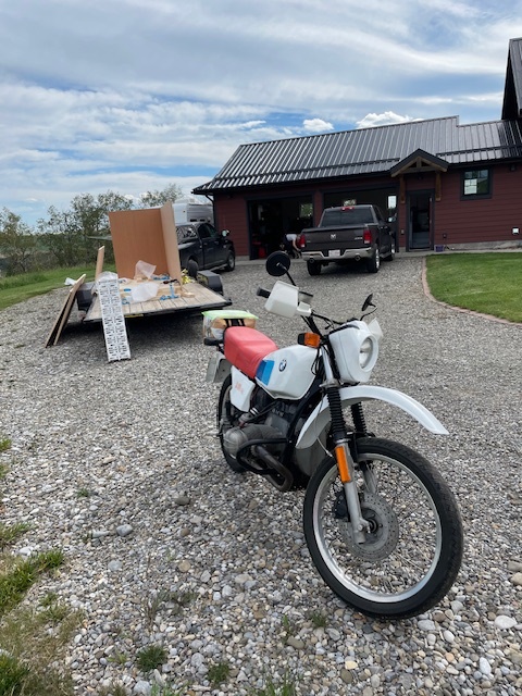 1981 BMW R80 G/S to Calgary, Canada