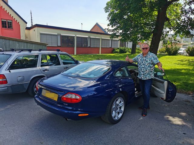 Jaguar XK8 to Drammen, Norway