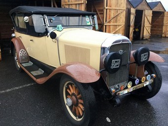Buick 29-25 imported from Australia to the UK | Classic Car Shipping