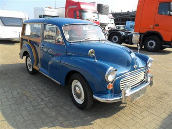 Morris Minor Estate shipped from UK to USA | Classic Car Shipping