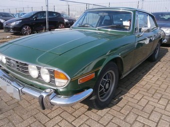 Triumph Stag shipped from the UK | Classic Car Shipping
