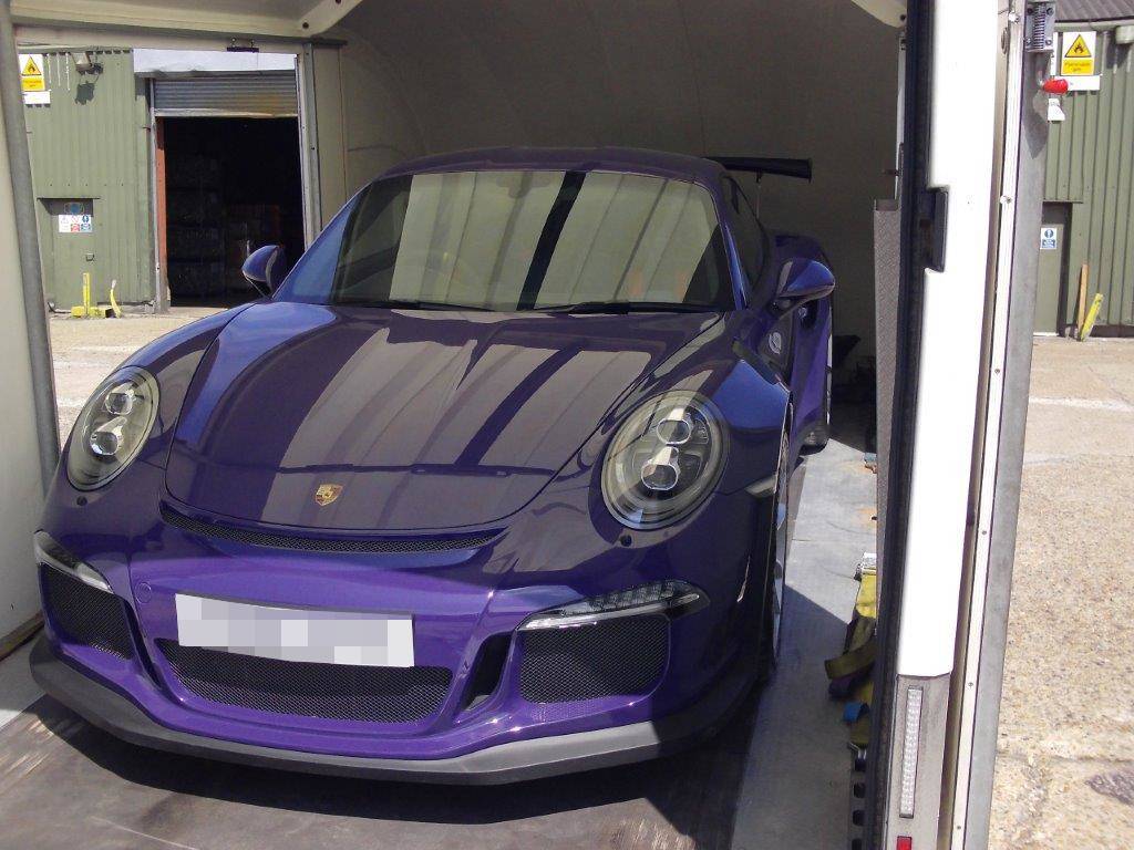 Porsche 911 GT3 RS - Shipped via Container to Australia