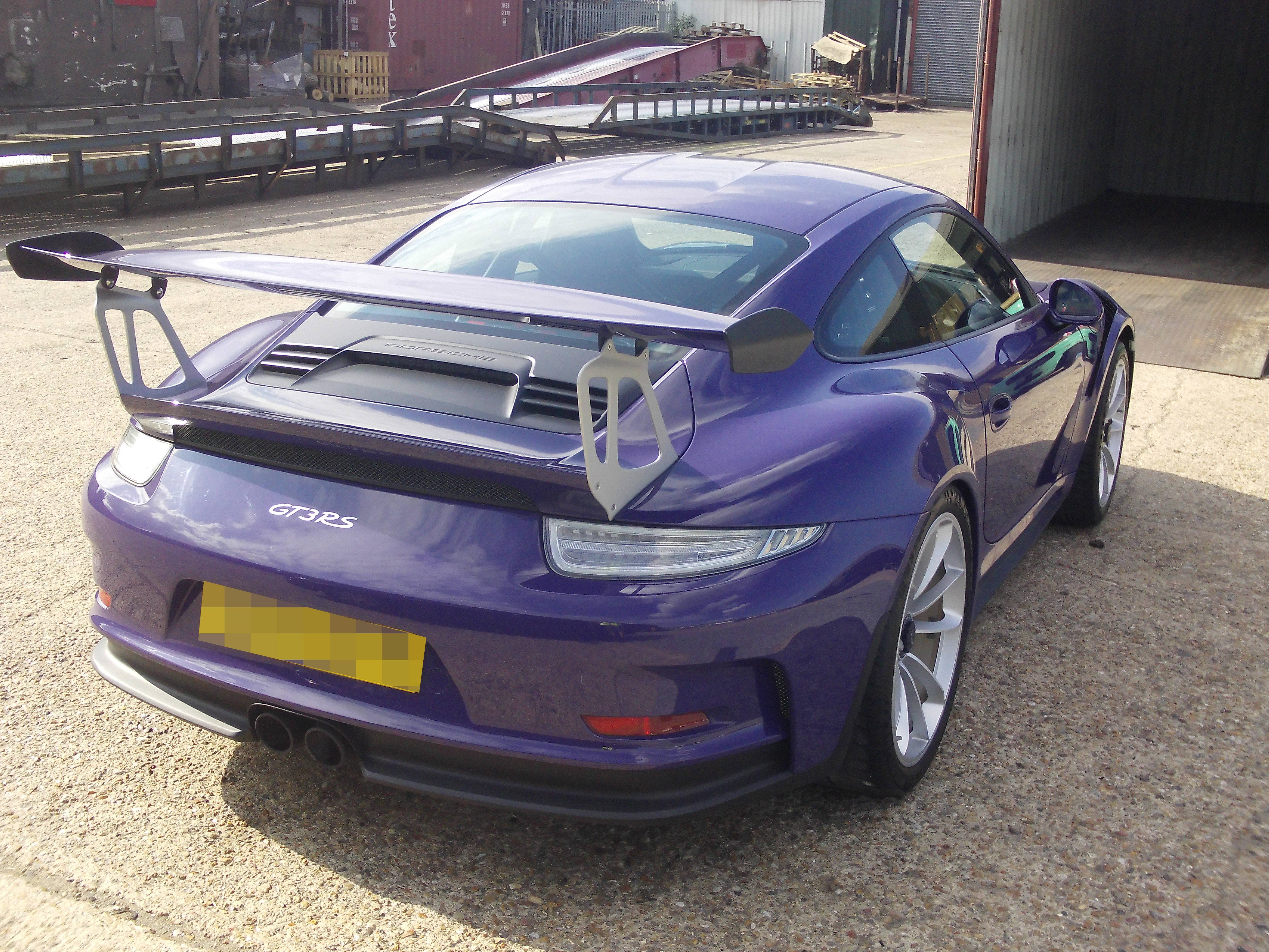 Porsche 911 GT3 RS - Shipped via Container to Australia