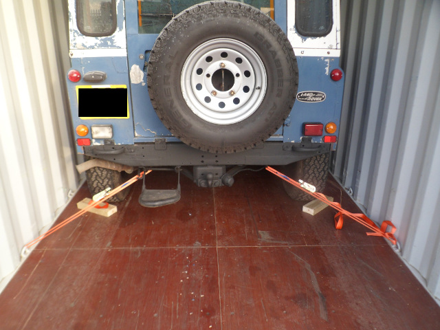 Land Rover Defender 90 Shipped from the UK to Florida, USA | Land Rover Shipping